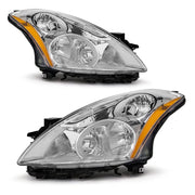 ADCARLIGHTS front assembly showing complete left and right headlights, restores factory look
