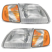 ADCARLIGHTS front assembly showing full replacement headlight and improved visibility