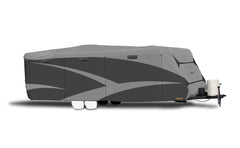 ADCO front view full cover showing complete trailer protection benefit