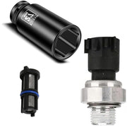 ADdormorn oil pressure sensor front view showing compact design and reliable fit
