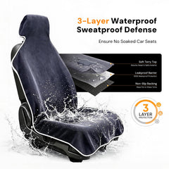Adefor plush terry texture showing soft absorbent surface
