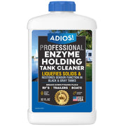 ADIOS! front label showing product name and 32oz size for clear identification