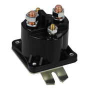 Adorish solenoid front view showing terminals and mounting points for easy swap