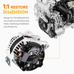 Aeagle alternator electrical connector and terminals for correct hookup