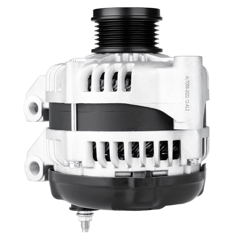 Aeagle alternator front view showing housing and ventilation for reliable cooling