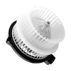 Aeagle blower motor front view showing mounting points and quiet operation benefit