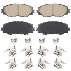Aeagle front brake pads packaging showing model compatibility and benefit of correct fit