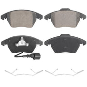 Aeagle front brake pads packaging showing complete 4PCS kit and model fitment