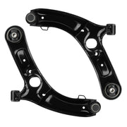 Aeagle front lower control arm kit in retail-ready packaging showing compatibility and benefits