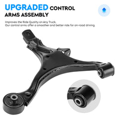 Aeagle front right lower control arm close-up showing robust construction and corrosion resistance