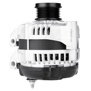Aeagle alternator front view showing design and mounting for direct fit
