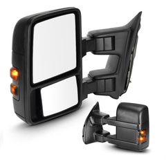 Aeagle front view on truck showing direct-fit replacement and improved towing visibility