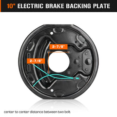 Aeagle hardware pack with springs and nuts included to simplify complete brake replacement