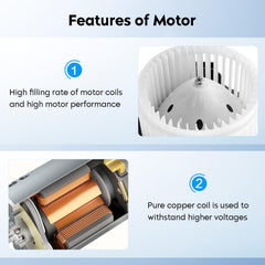 Aeagle blower installed in Tacoma HVAC housing demonstrating fitment