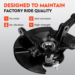 AEagle wheel bearing hub profile demonstrating smooth rotation benefit
