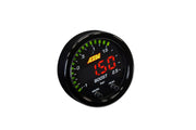 AEM X-Series front view showing black bezel and clear readout for confident monitoring