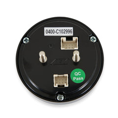 AEM X-Series rear view showing RS232, 0-5V and AEMnet ports for easy connectivity