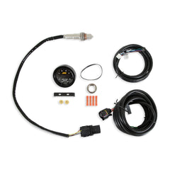 AEM X-Series display closeup highlighting seven-segment screen for fast AFR visibility