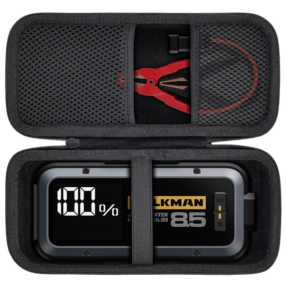 Aenllosi case front view showing compact protection and easy grab handle