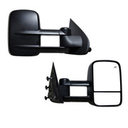 AERDM front-angle mirror pair showing robust replacement and improved visibility
