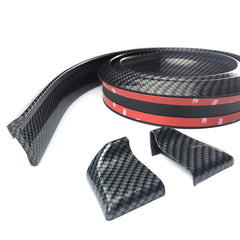 AFATEBOX front view of 4.9ft rear spoiler lip showing fit and style benefit