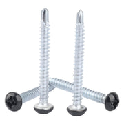 AFZZ black pan head screw front packaging showing 100-piece pack and benefit of ready supply