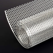 AggAuto front view of silver honeycomb grill protecting radiator