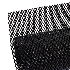 AggAuto front view of 47x16 grill mesh showing full panel and finish benefit