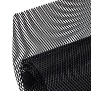 AggAuto front view of black 40x13 grill panel showing full coverage benefit