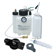 AGM front view of bleeder kit showing compact design and portability benefit