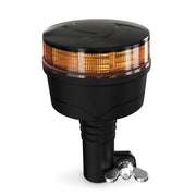 Agrieyes front view of amber beacon clearly showing lens and body for easy identification