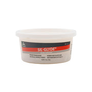 AGS SIL-Glyde front tub showing label and size, verifies product identity and benefits