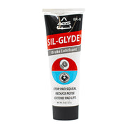 AGS SIL-Glyde front tube showing label and capacity, clear product identification and benefits