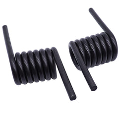 AIB2C front view of left and right ramp springs showing sturdy construction and balance