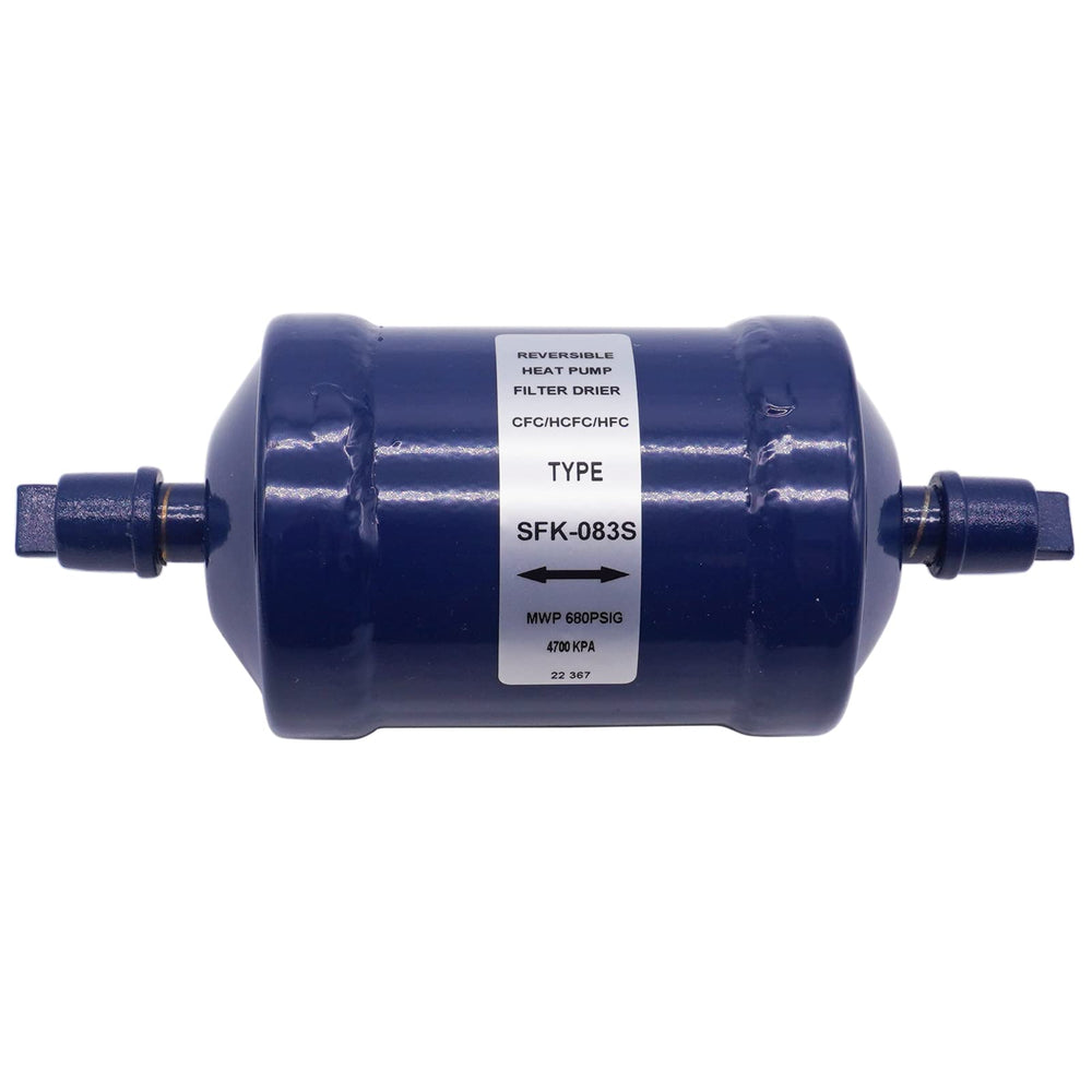 AIB2C SFK-083S front view showing compact filter drier for space-saving installation