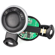 Aichiyu front view smart remote showing clean housing and three buttons, reliable replacement