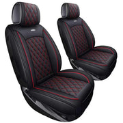Aierxuan front seat cover installed on Silverado front seat, adds protection