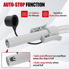 Aikyciu 51-inch hose full length offering extended reach