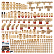 Ailbiuko front packaging view showing full 250-piece kit and components advantage