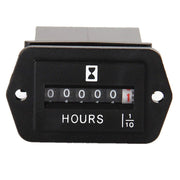 AIMILAR front panel hour meter showing clear numeric display and mounting bezel for easy reading