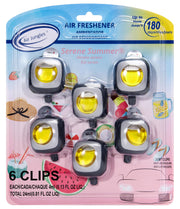 Air Jungles front packaging showing six vent clips and brand clarity