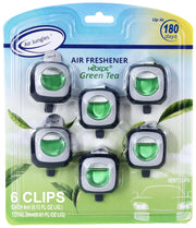 Air Jungles front packaging showing green tea scent and pleasant freshness