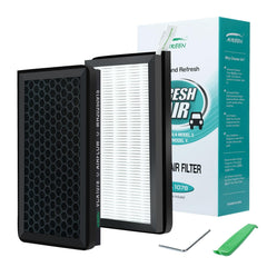 Aireen front packaging showing two filters and tools, promoting easy installation