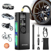 Airmoto front view showing compact design and easy storage benefit