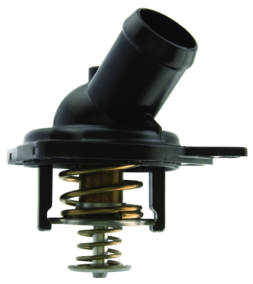 AISIN thermostat assembly front view showing complete kit and reliable OE fit