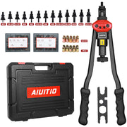 AIUITIO front view of tool and case showing portability and complete kit benefit
