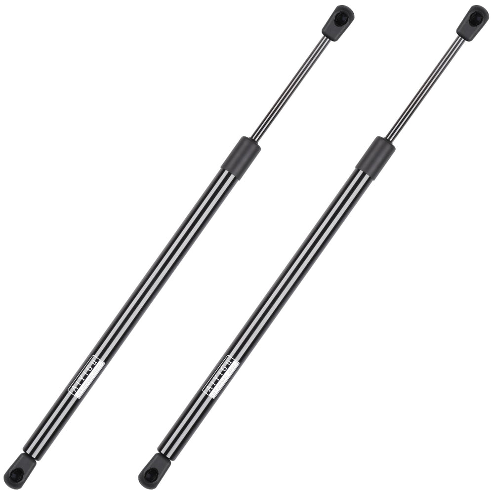 AiYiGu 6602 pair front view showing both rear window struts and mounting ends for easy replacement