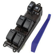 AiYiGu driver switch front view showing button layout and easy replacement benefit