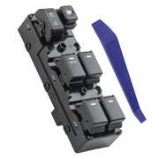 AiYiGu master window switch front view showing OEM-fit design and reliable replacement