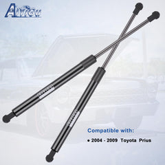 AiYiGu strut compressed length measurement showing compact fit benefit proper geometry